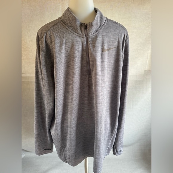 XL dri fit pullover long sleeve shirt with thumb holes - Picture 1 of 7